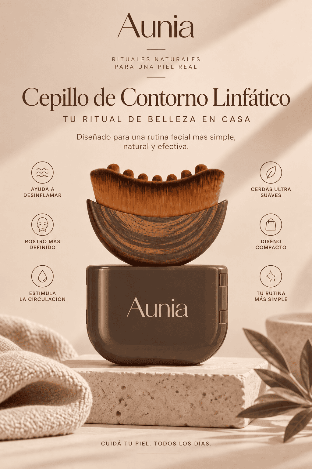 Cepillo Facial Aunia™
